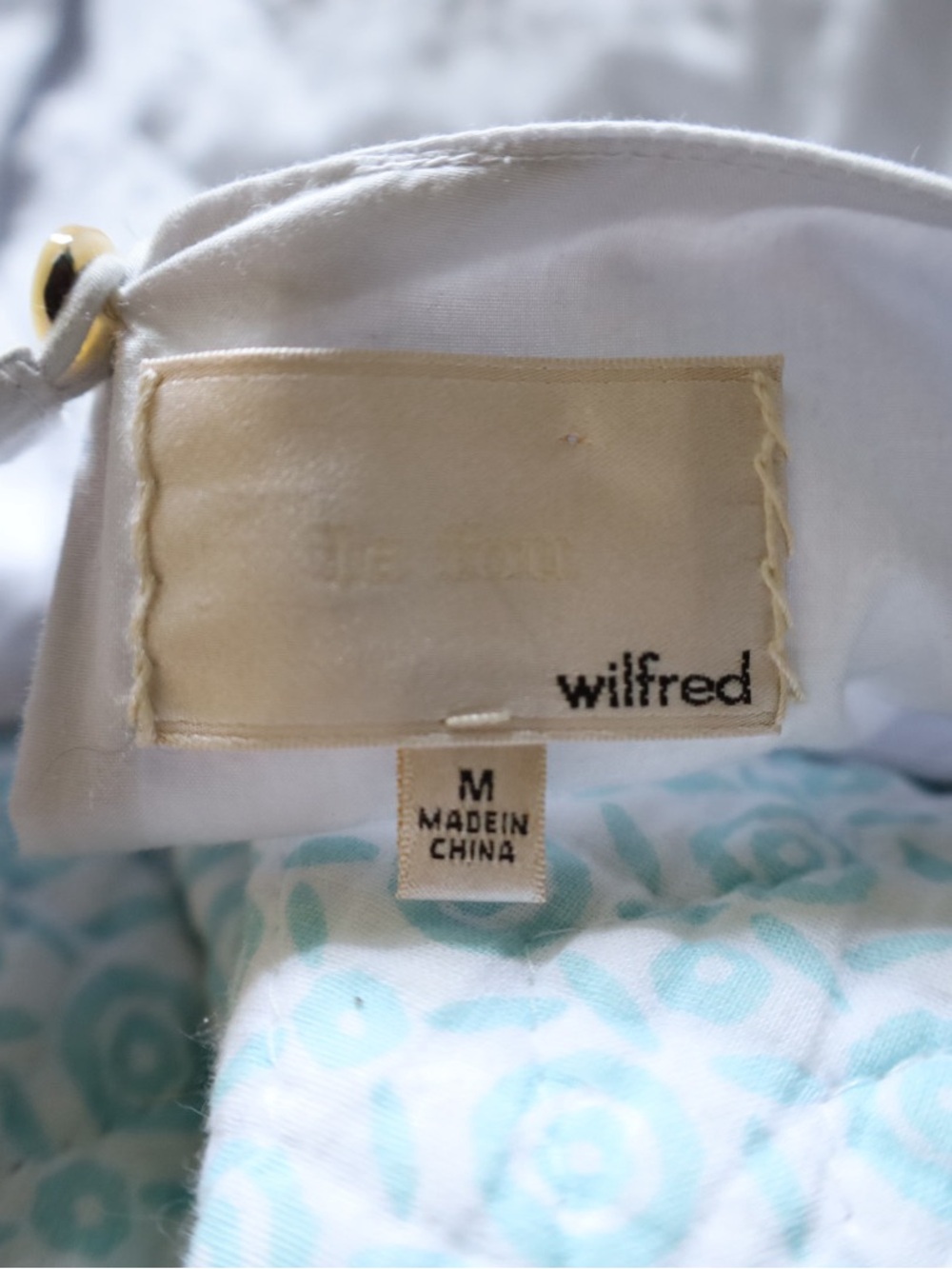 NWT Le Fou Wilfred Lessines Babydoll Dress/Romper Sea Salt Blue Womens Medium - Picture 11 of 13